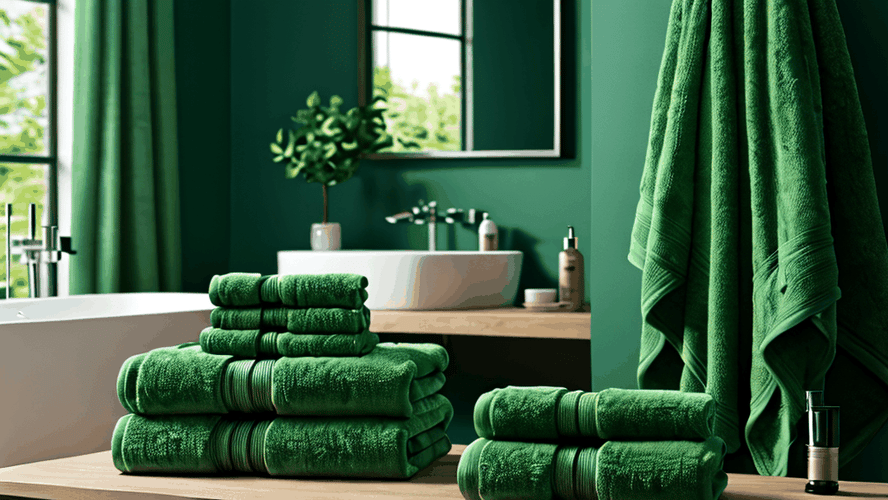 Green Bath Towels by William Quinn Jul, 2024 Medium
