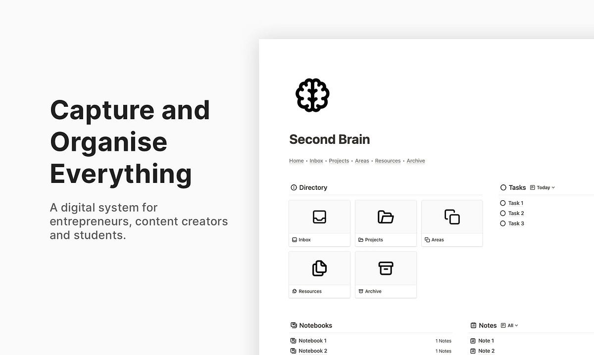 The Ultimate Second Brain NoteTaking Apps for Productivity in 2024
