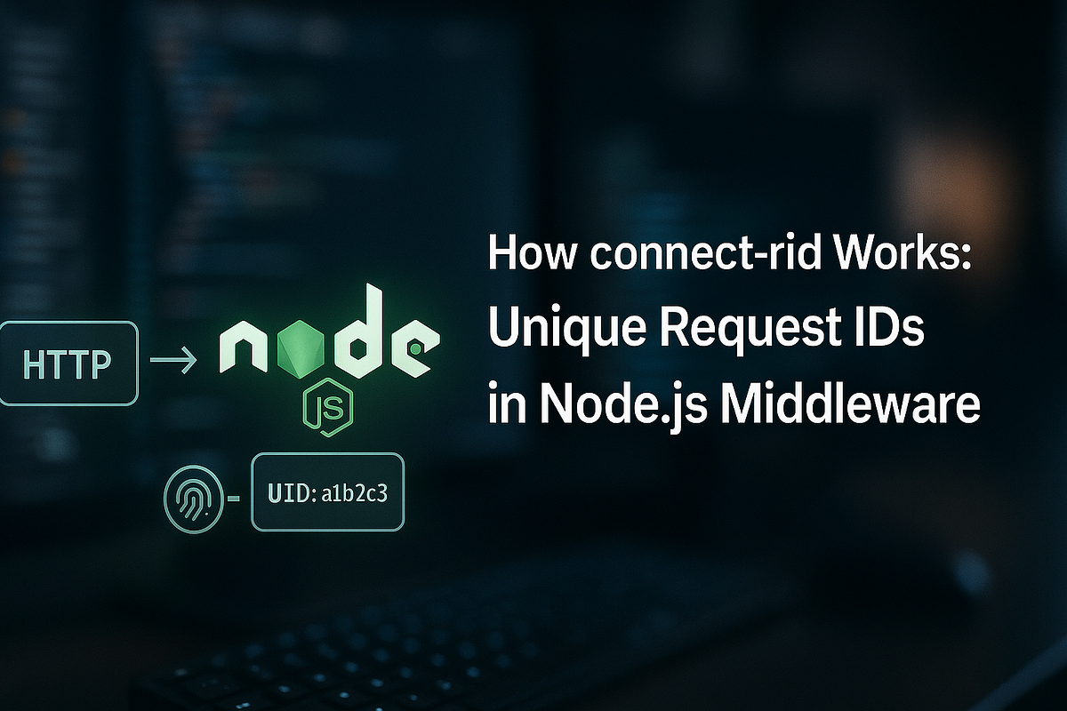How Connect-rid Middleware Generates Unique Request IDs in Node.js | by ...