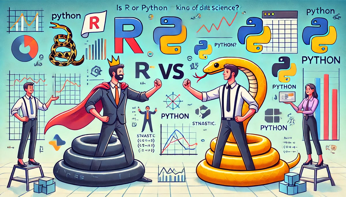 Is R or Python the true king of data science? | by Katy | Python’s ...