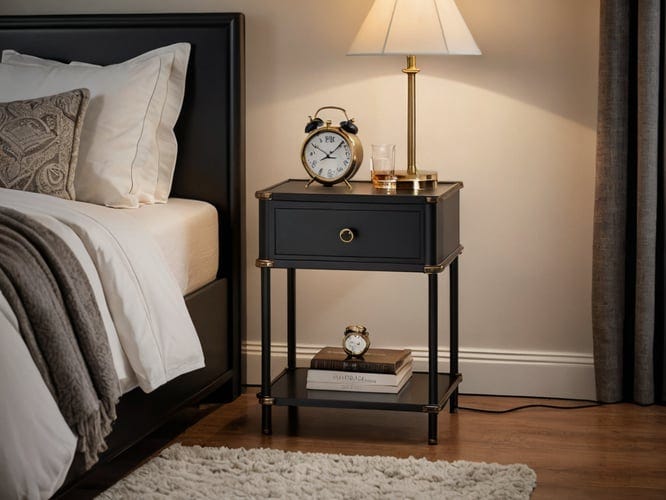 Black Metal Nightstands by Savannah Ross May, 2024 Medium