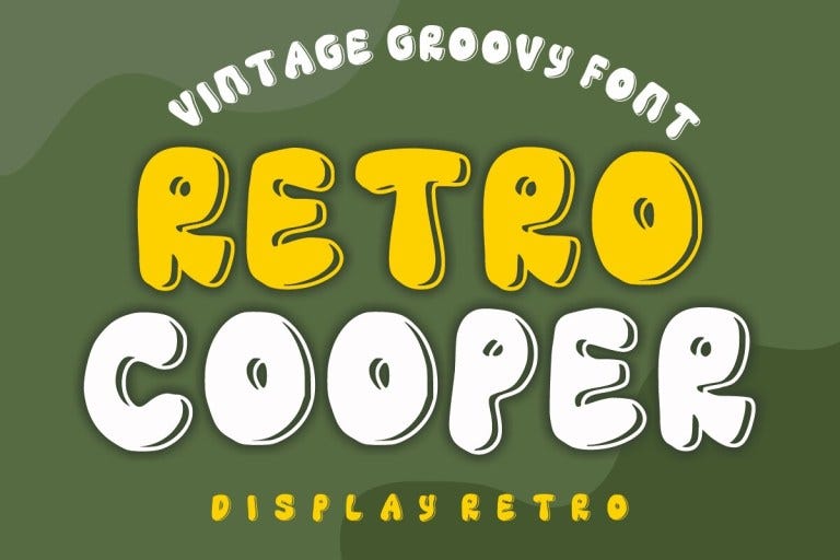 Retro Cooper Font Free Download - Kirinji - Medium