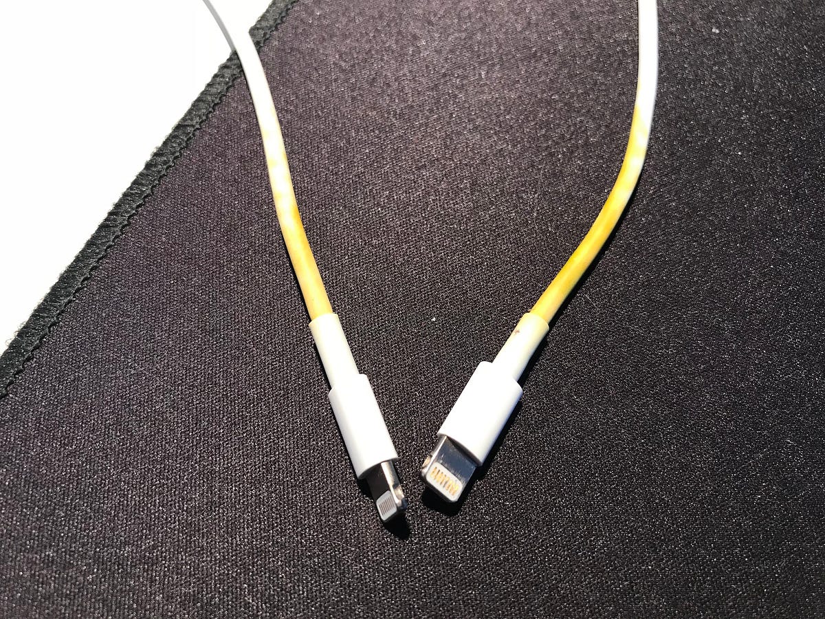 How to protect Apple cables against ageing? | by Pawel Szydlowski | Mac  O'Clock | Medium