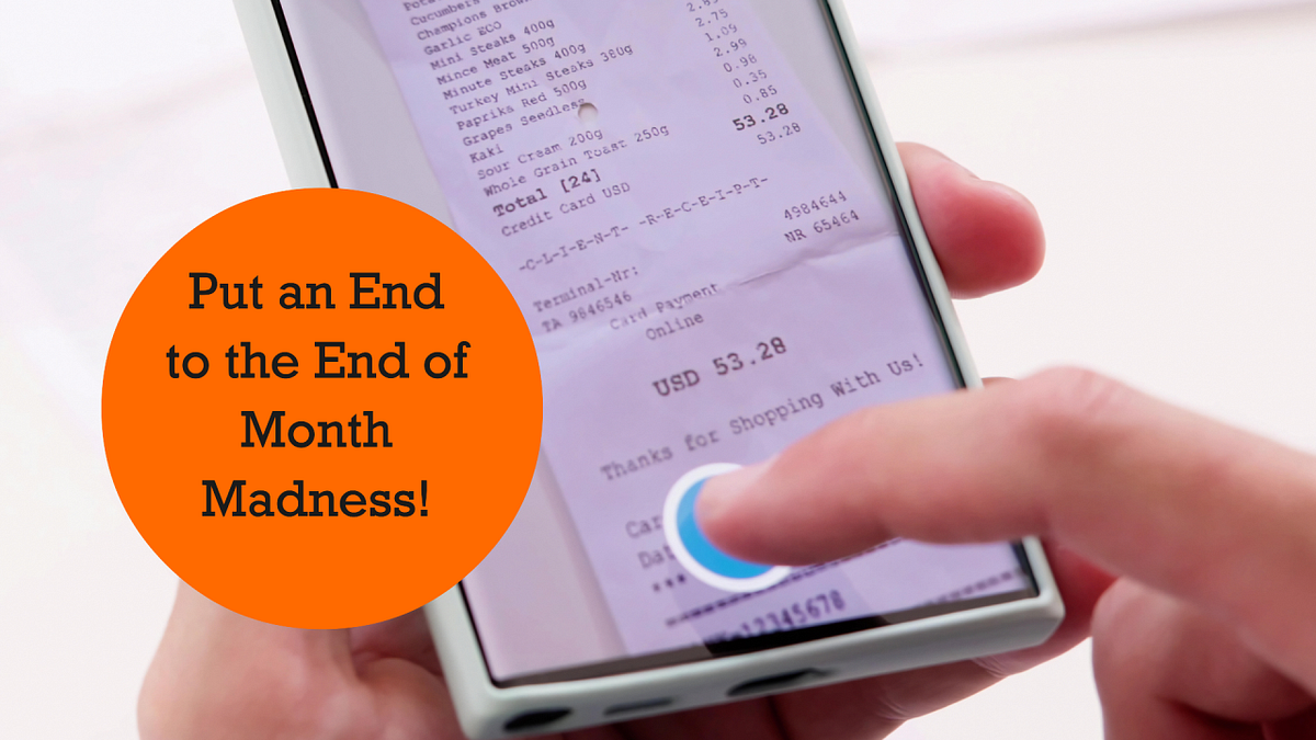 What are the benefits of receipt scanning technology discover now