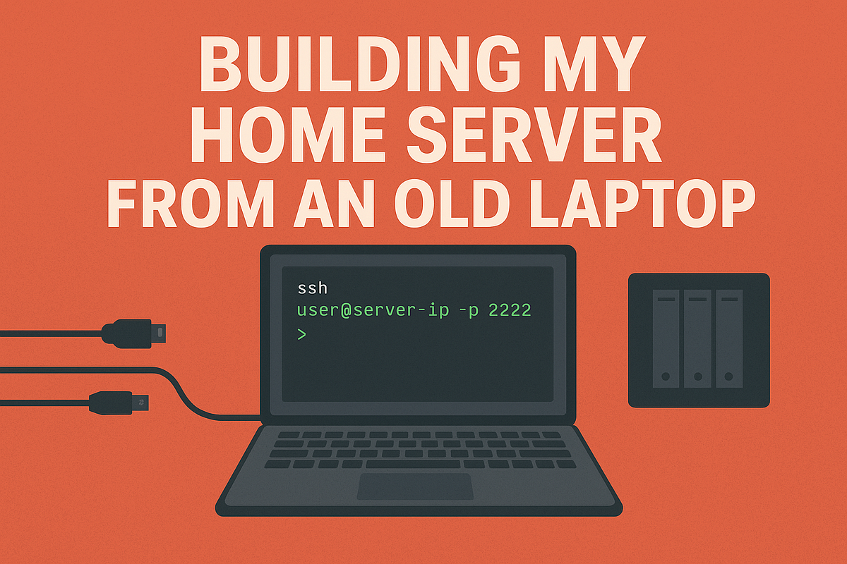 Building My Home Server from an Old Laptop | by Striker - Medium