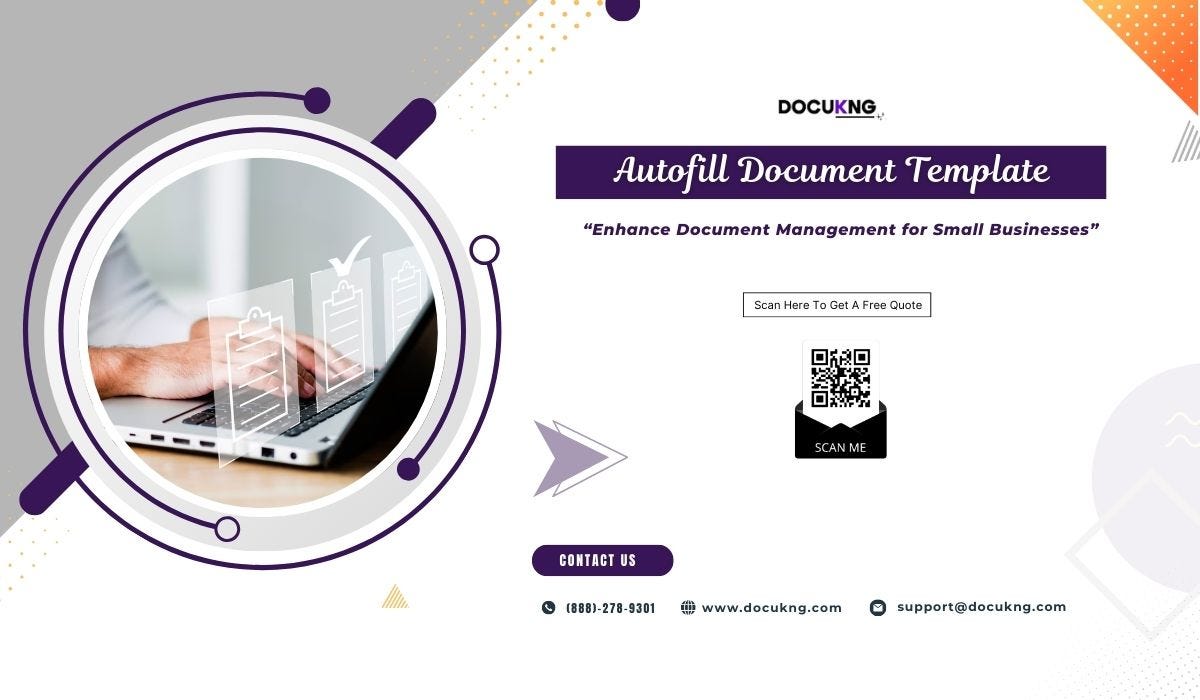 Autofill Document Template: Enhance Document Management for Small Businesses
