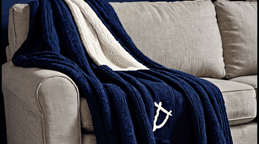 Navy Throw Blanket by Piper Foster Mar, 2024 Medium