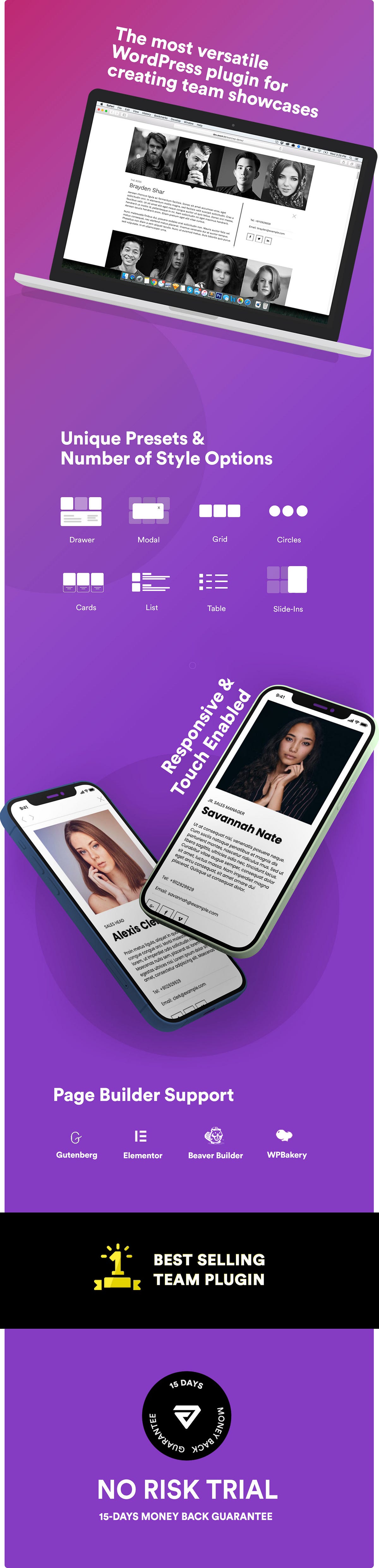 The Team Pro Team Showcase WordPress Plugin: Elevate Your Site! | by ...