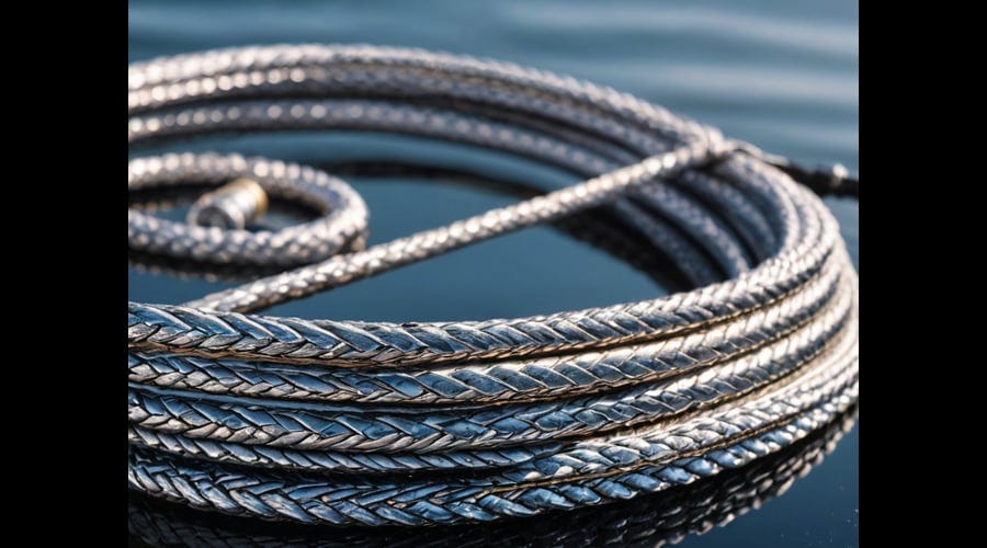 Downrigger Braided Line by Alina Foster Medium