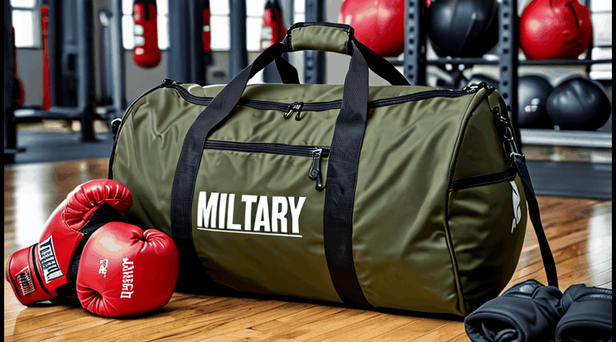 Military Gym Bags by Juanito Hayes Medium