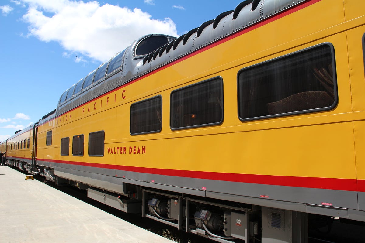 American Trains with Names. 5 Famous trains and their routes by Rick