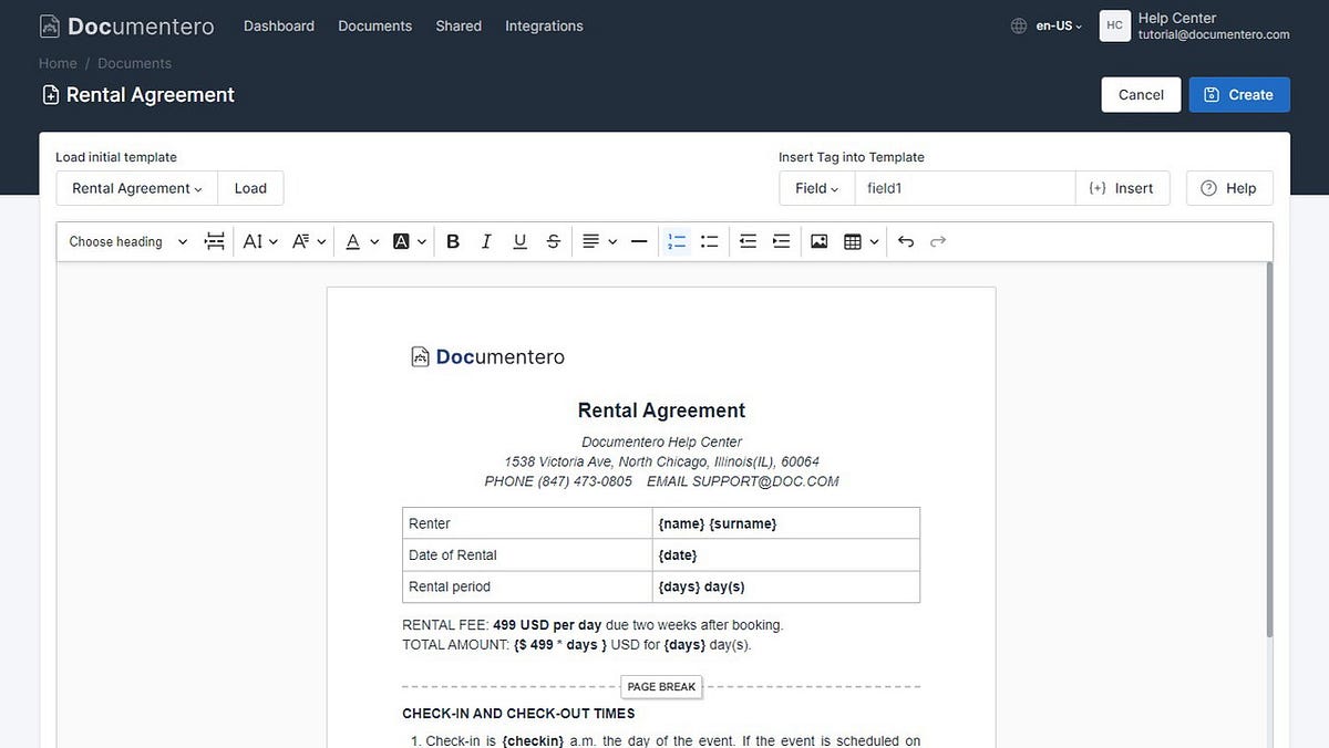 Introducing Documentero, your ultimate solution for document automation and generation. This powerful software is designed to simplify your document creation process, allowing you to produce…