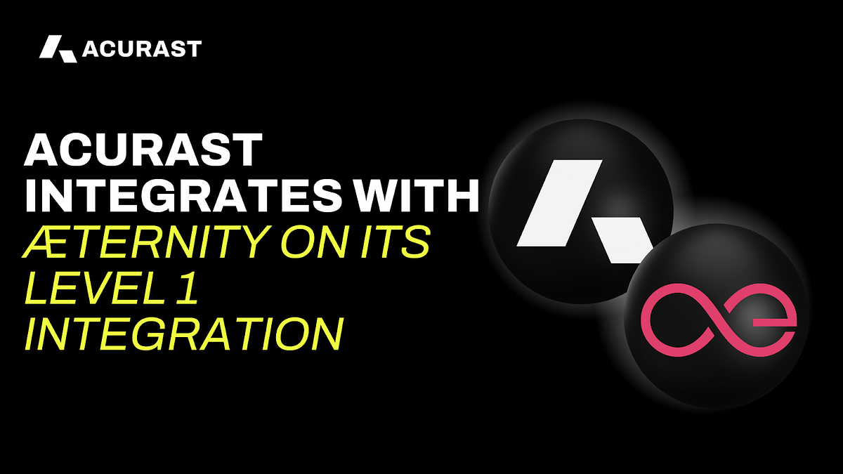 Acurast Integrates with æternity on Its Level 1 Integration