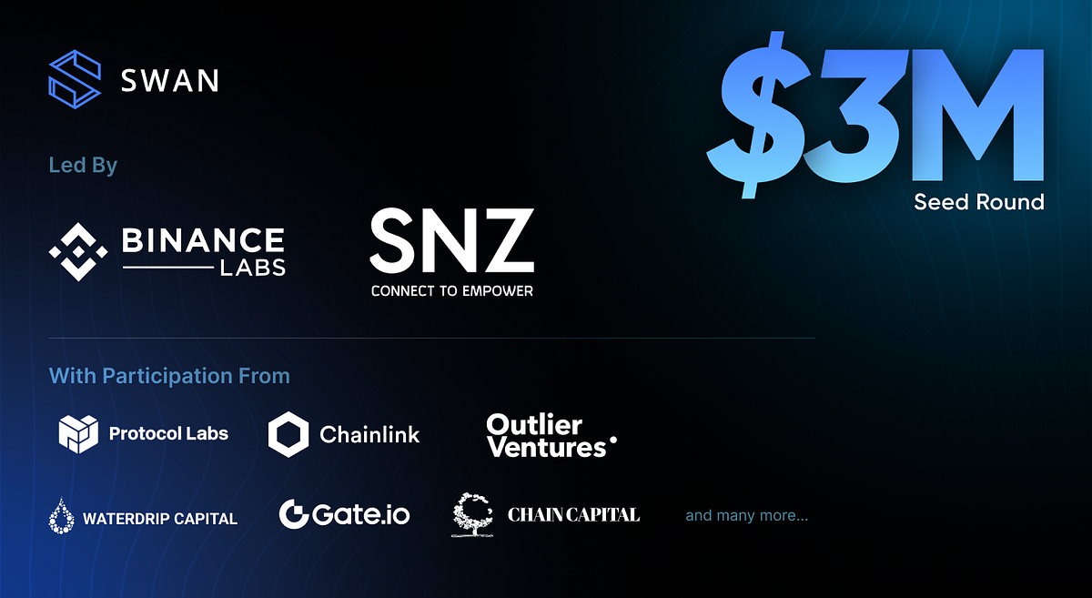 Swan Chain Raised $3M in Seed Funding Round | by Swan Chain - Building A  Full Toolset AI Blockchain | Medium
