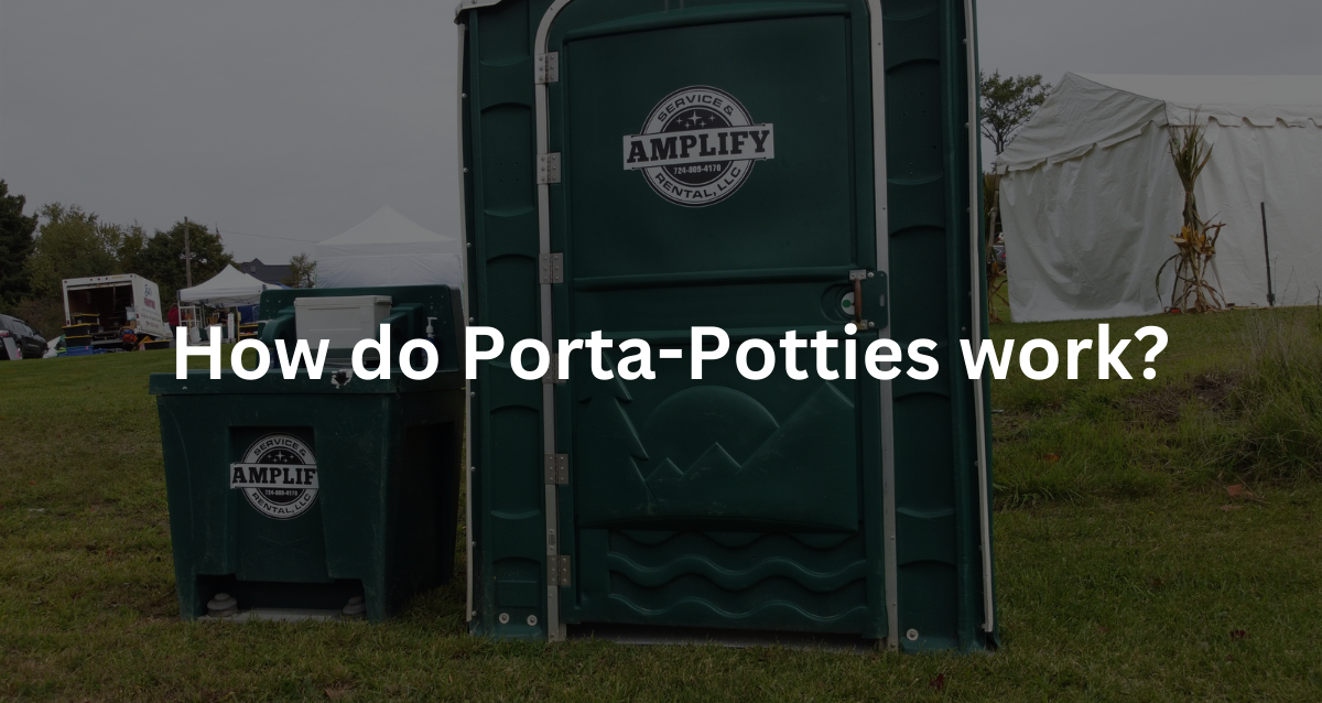 How do PortaPotties work?. ️When you’re in need of an outdoor… by