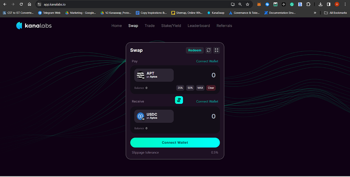 Experience Efficient & Effortless Token Swap at Kana Labs Powered By