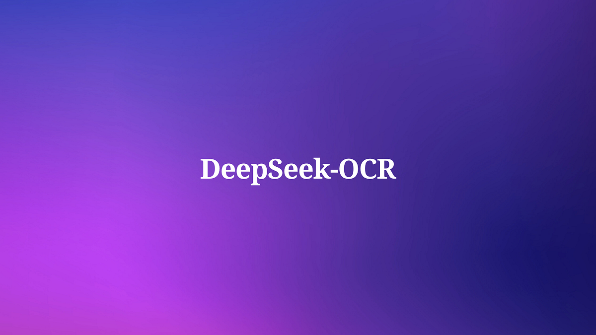 The Document Intelligence Revolution Why DeepSeek OCR Changes