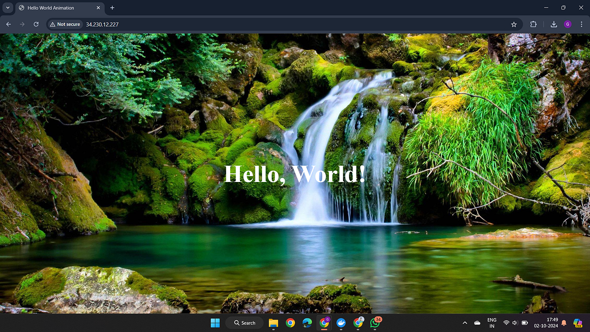 Building and Deploying a “Hello World” App: A Full-Cycle DevOps Journey ...