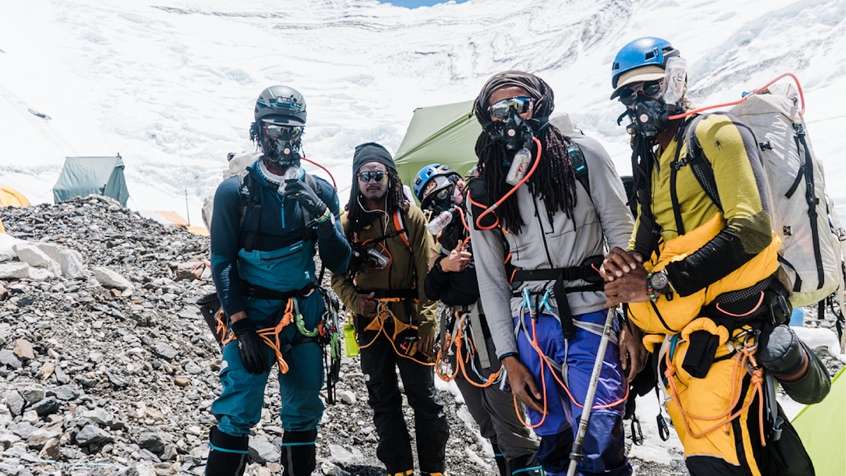 “Historic moment” First allBlack climbing team summits Mount Everest