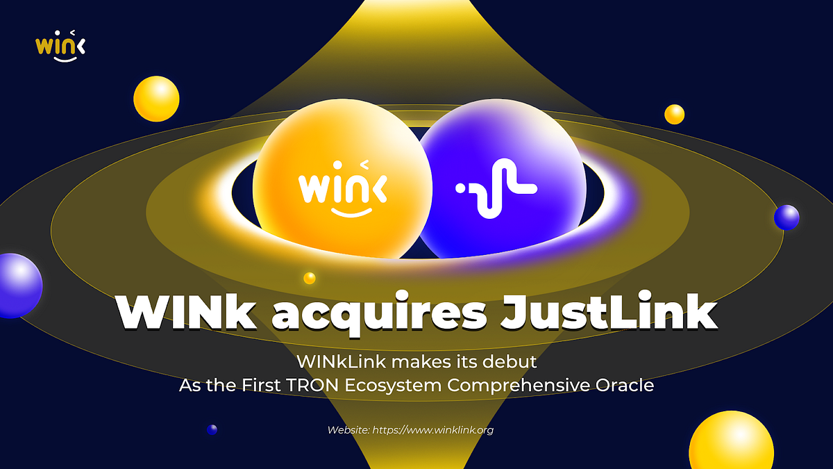 The First TRON Ecosystem Comprehensive Oracle WINkLink Goes Live, Ushering  Into a New Era of On and Offline Integration | by WINk Foundation | Medium