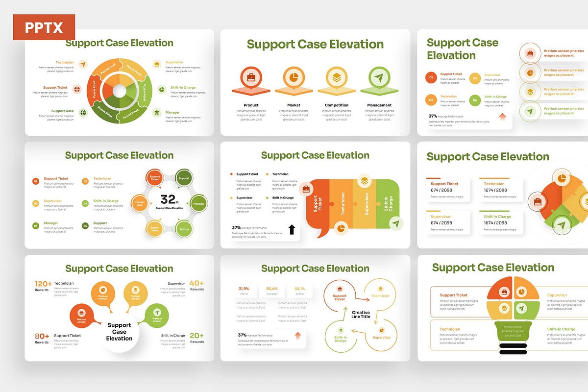 Support Case Elevation Infographics PowerPoint | by Quasarquill | Jul ...