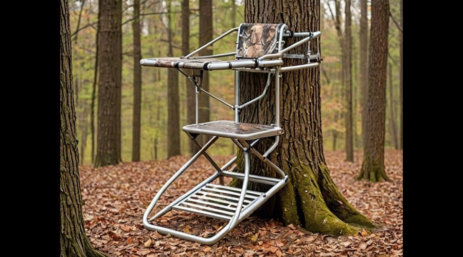 Aluminum Climbing Tree Stand by Ramon Ross Mar, 2024 Medium