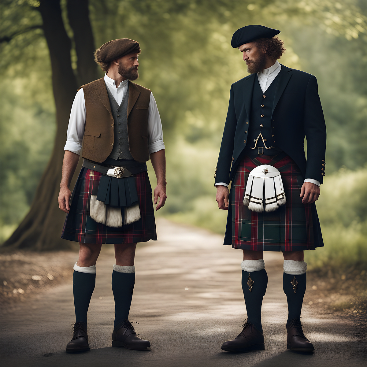 Kilt Komplett Outfit The Ultimate Guide to a Timeless Scottish Attire(04)