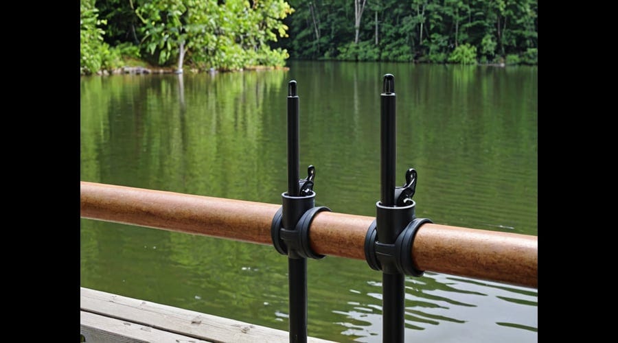 Pontoon Rail Rod Holders by Bronson Landry Medium