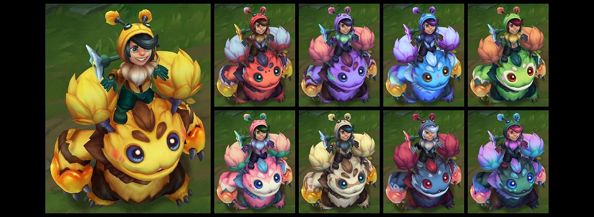 Hecarim and Shen new skins