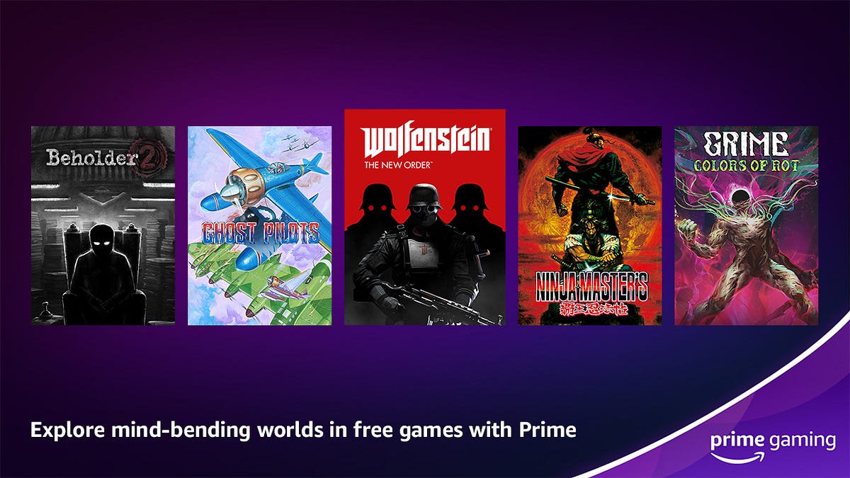 Prime Gaming April Content Update: Wolfenstein: The New Order Headlines  with 15 Free Games, by Chris Leggett