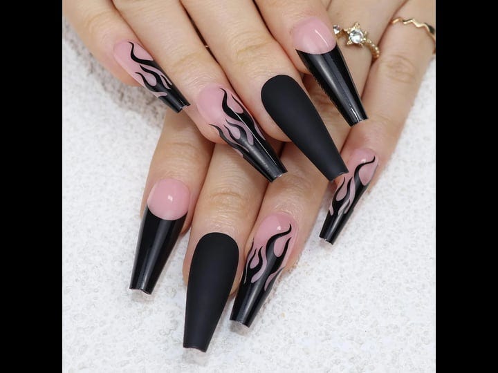 Flame Nails by Morrison Medium