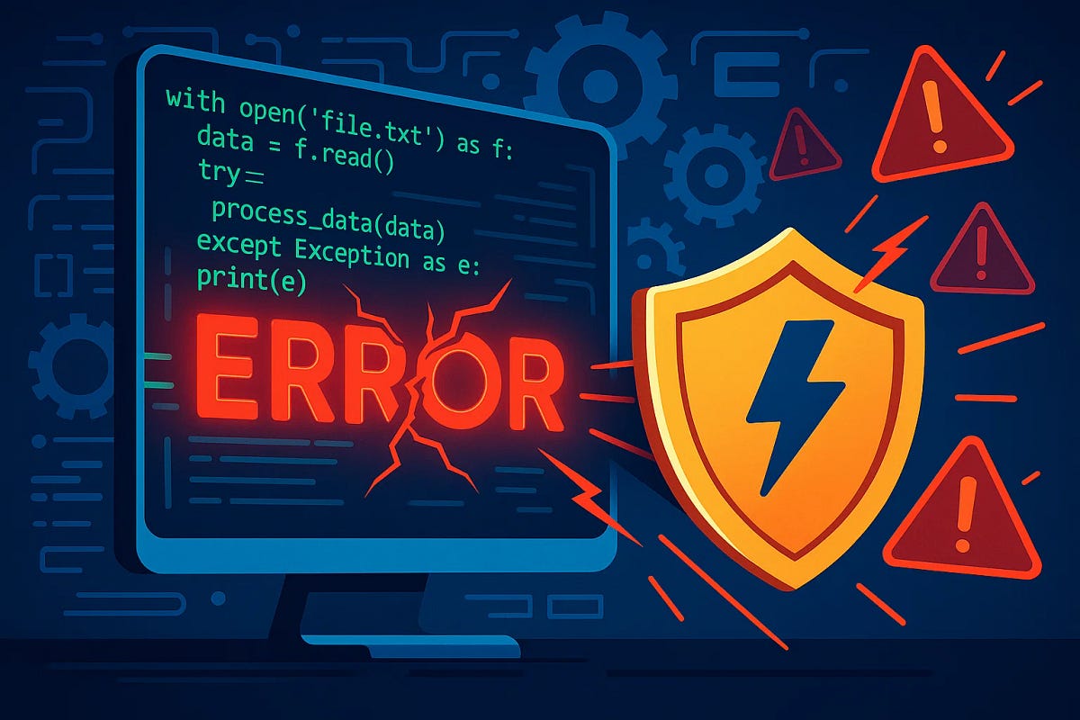 Advanced Error Handling in Python: Context Managers, Custom Exceptions ...