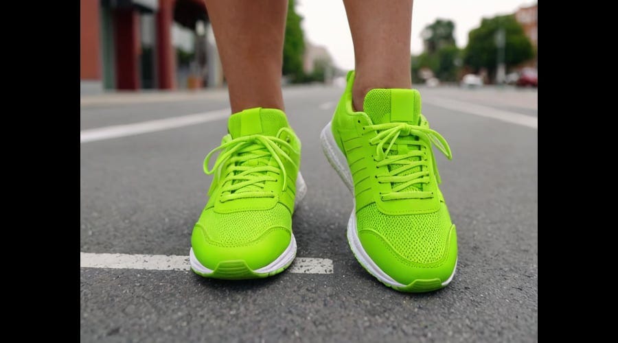 sneakers with lime green