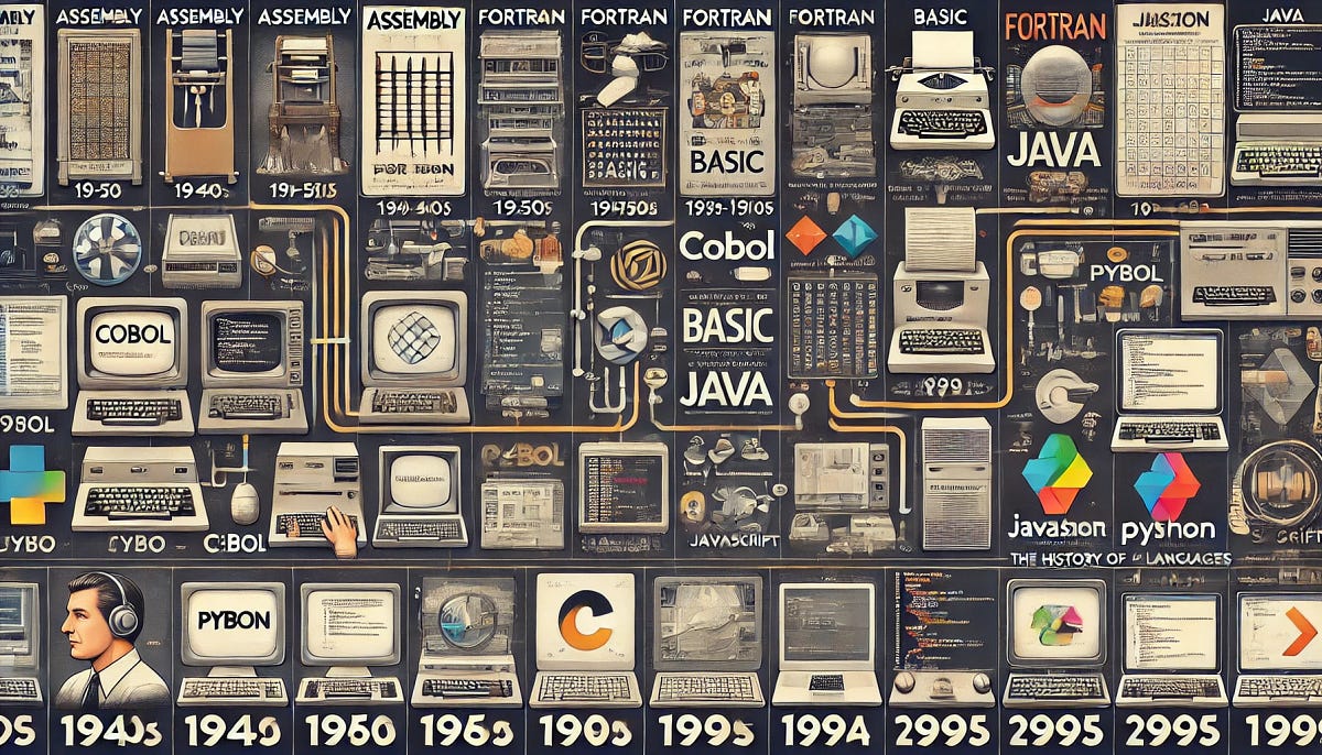 HISTORY OF PROGRAMMING LANGUAGES. The history of programming languages ...
