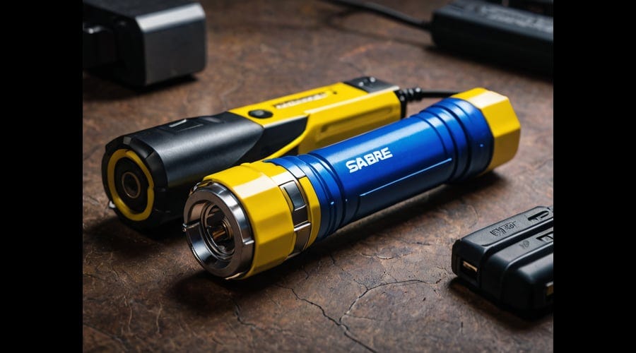Sabre Flashlight Taser Charger by Francisco Myers Mar, 2024 Medium