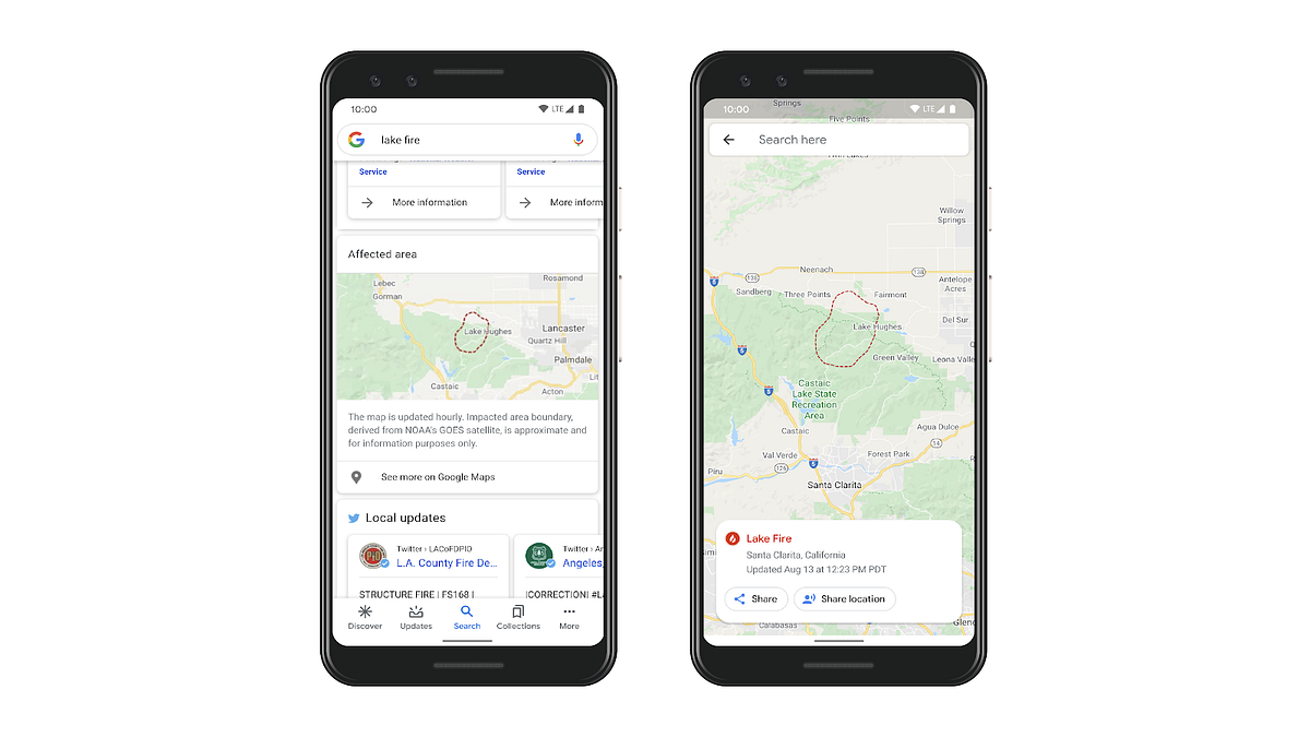How to generate wildfire boundary maps with Earth Engine by Google