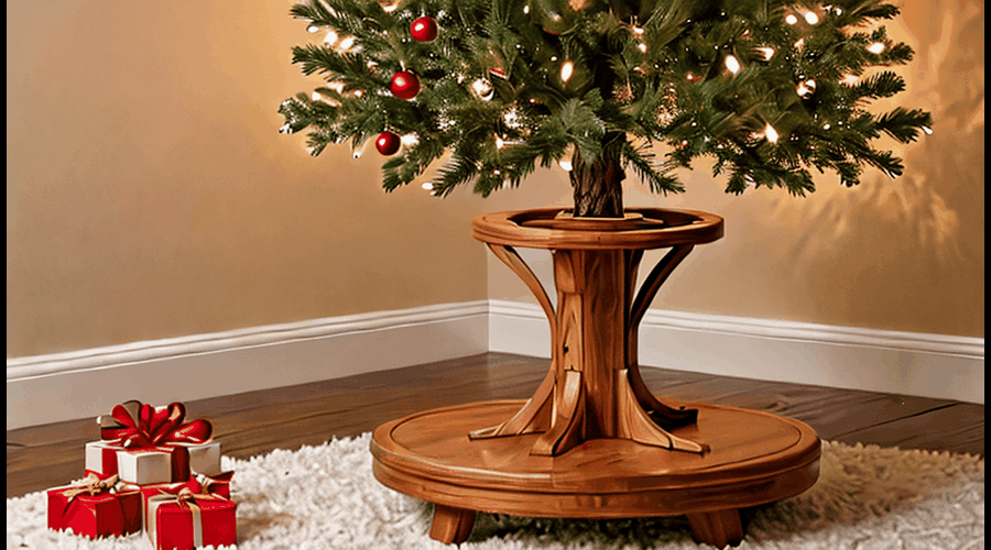 The Best Rotating Christmas Tree Stands by Allison Stewart Apr