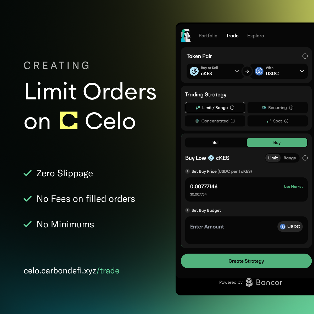How to Create Limit Orders on Celo | by Jen Albert | Sep, 2024