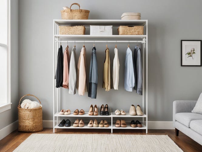 Closet Shelves With Rods by Sasha Payne Medium