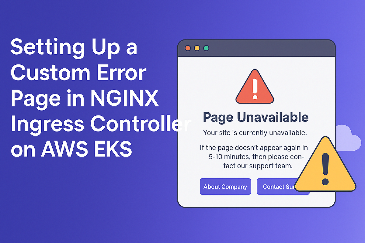 Setting Up a Custom Error Page in NGINX Ingress Controller on AWS EKS ...