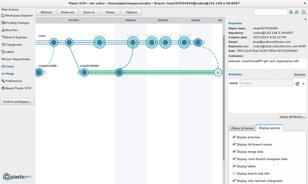 Necesitamos 2 desarrolladores para el equipo Desktop de Plastic SCM en