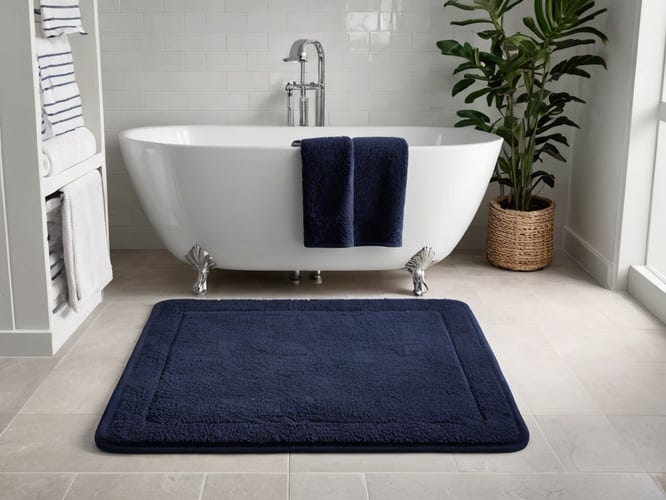 Navy Blue Bathroom Rugs By Payton Mcdowell Medium 4138