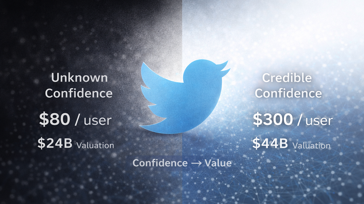 The Value of Credibility — Twitter by Numbers