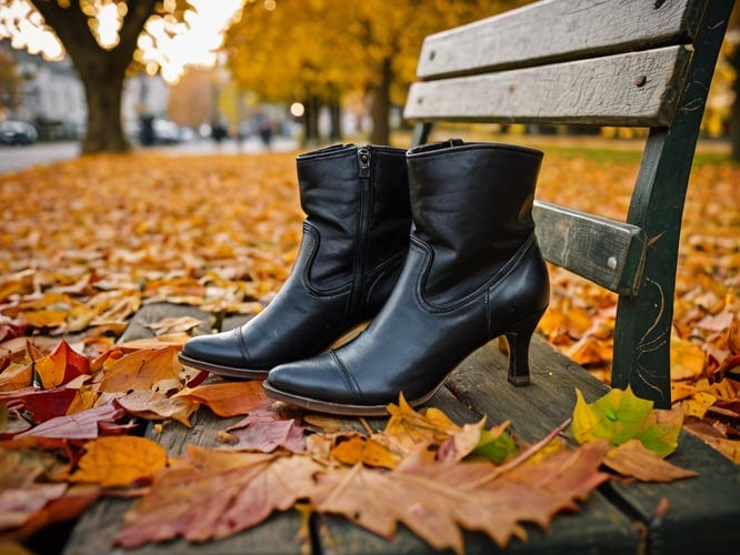 Ladies Kitten Heel Boots | by Garry Decker | Medium