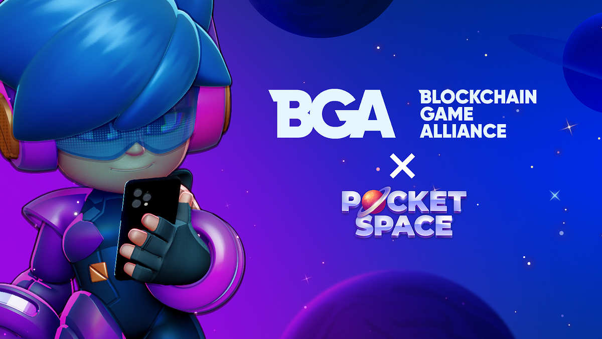 Pocket Space Joins Blockchain Game Alliance! 🚀 by Pocket Space Jan