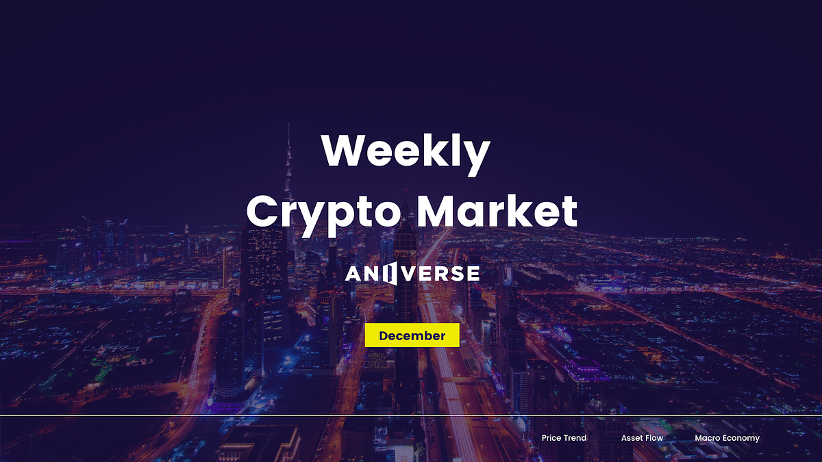 Weekly Crypto Market_ Dec 16, 2022 | by ANIVERSE | ANIVERSE | Medium