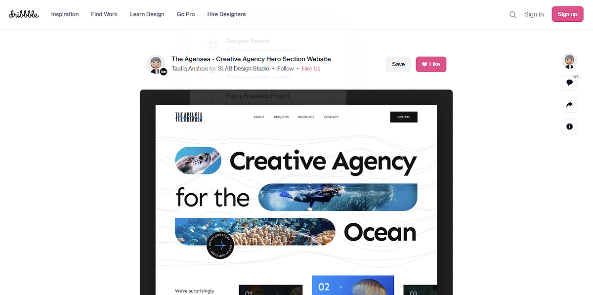 How I recreated this Dribble website design in HTML and CSS | Dev Genius