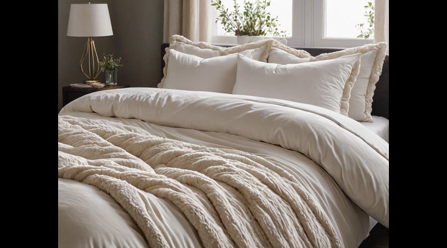 Cream Duvet Cover by Kylan Nightshade Medium