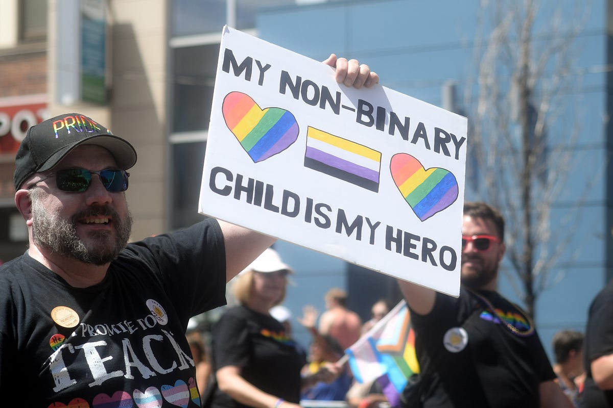 Parent's explanation to child about non-binary gender goes viral