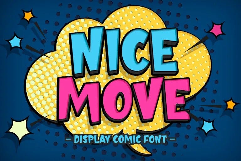 Nice Move Font | by audrey97 | Sep, 2024 | Medium